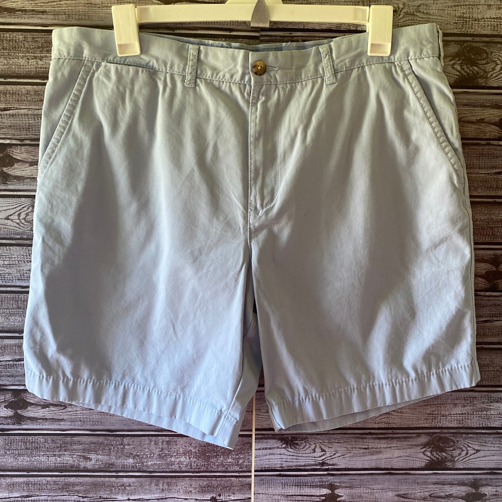 Tommy Hilfiger Men's Graduate Slim-Fit Shorts Size 38 Light Blue Logo NWT